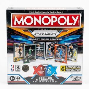 Monopoly Panini Prizm: NBA 3rd Edition Board Game 2024-2025 New Sealed